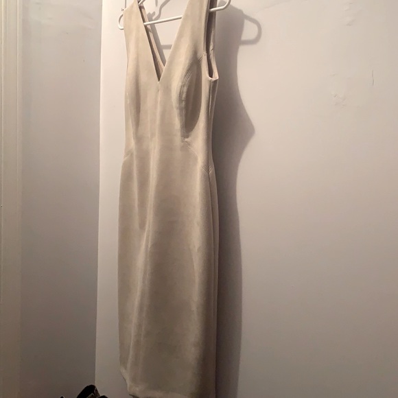 Suede dress /pencil skirt style - Picture 1 of 4